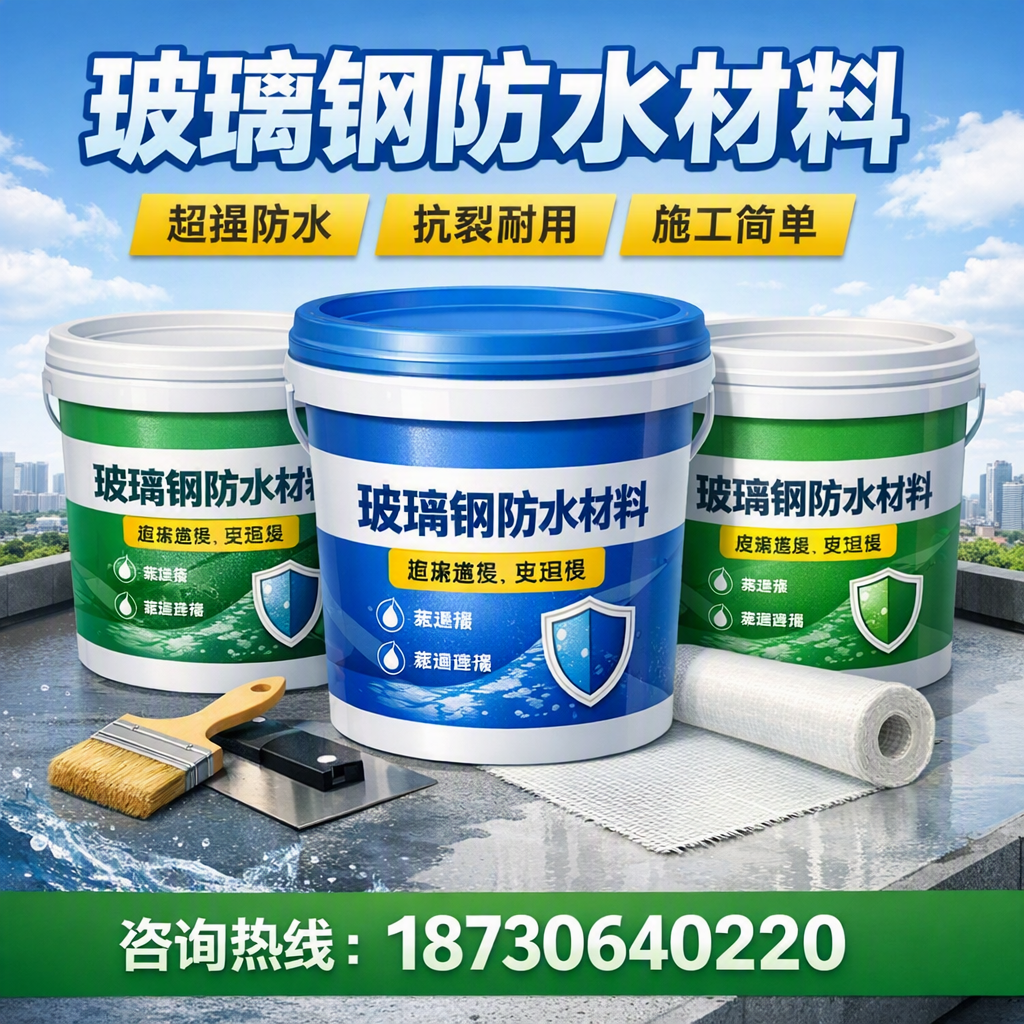 了解玻璃钢防水材料的市场趋势,博尔塔拉 企业不可不知